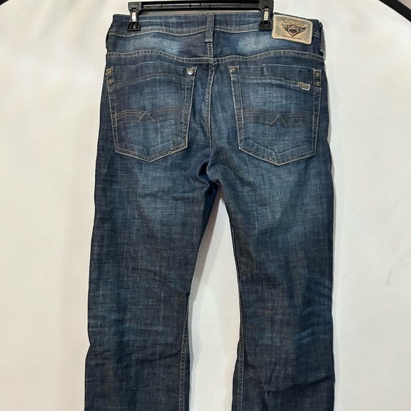 Buffalo David Bitton Blue Relaxed Jeans 34X32. 99% Cotton Men’s - Picture 13 of 15